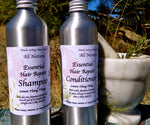 Natural shampoo & conditioner in zero waste bottles